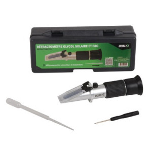 Tragbares Refraktometer Glykol Messer solar und Pack- QUALYX - 904820