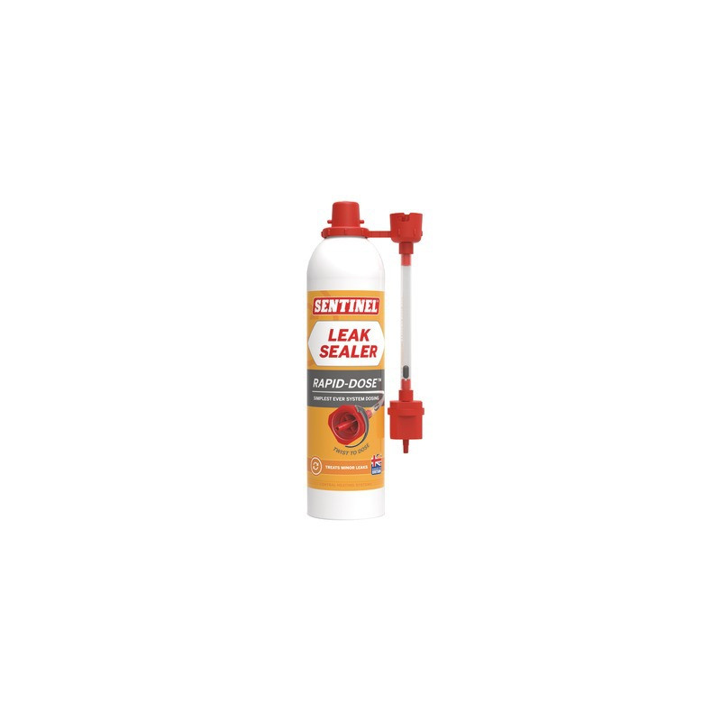 LEAK SEALER Produit d'étanchéité pour installations de chauffage - Aérosol 250ml- SENTINEL - LS_RD-12X250ML-EXP