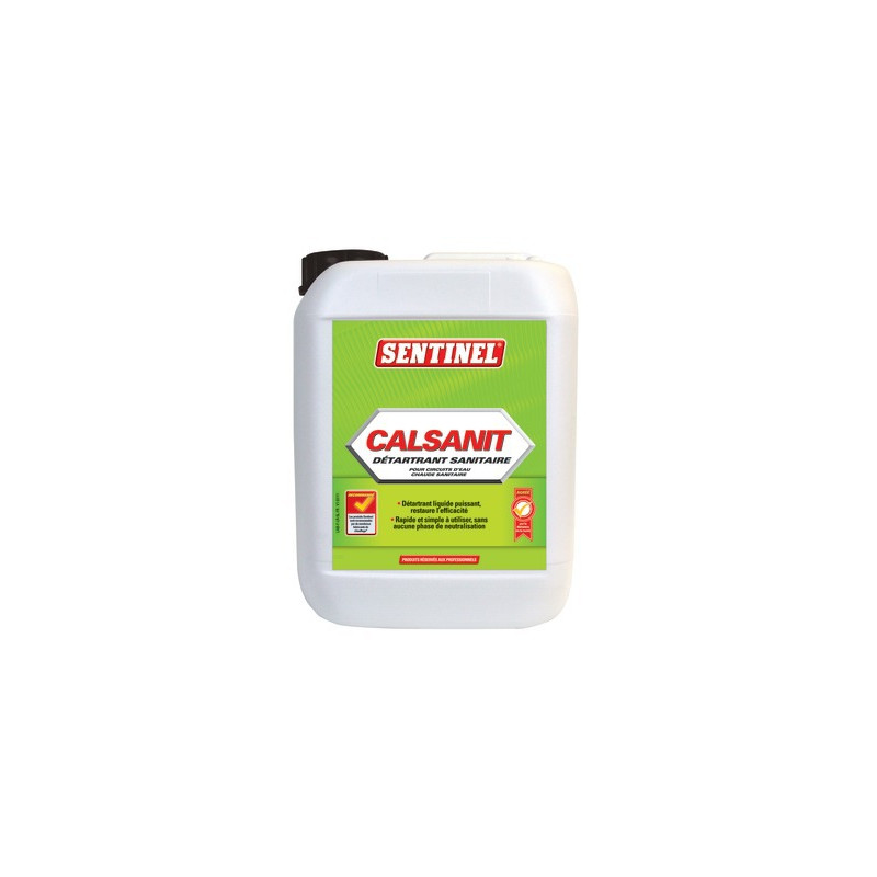 Détartrant CALSANIT 5l- SENTINEL - LR-4X5L-EXP