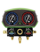 Manifold 2V alu + flexibles R32 R134A R410A R407C- SUPER STARS - ST-B268