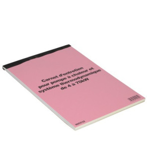 Carnet d'entretien Pompe à chaleur- DIFF - 905532