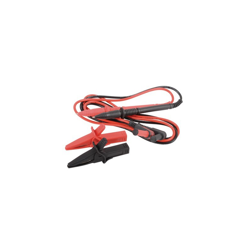 Zubehör für Multimeter Krokodilklemme mit Kabeln- DIFF - 906577