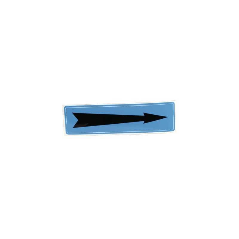 Unstarrer Aufkleber Pfeil blauer Hintergrund- DIFF - 907089  - (X10)