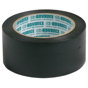 Ventilation Rauchabzug Klebeband PVC schwarz 50mm- DIFF - 907105