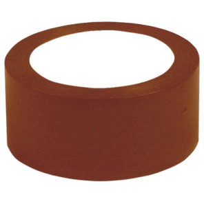 Ruban adhésif PVC isolant marron 50mmx33- DIFF - 907112
