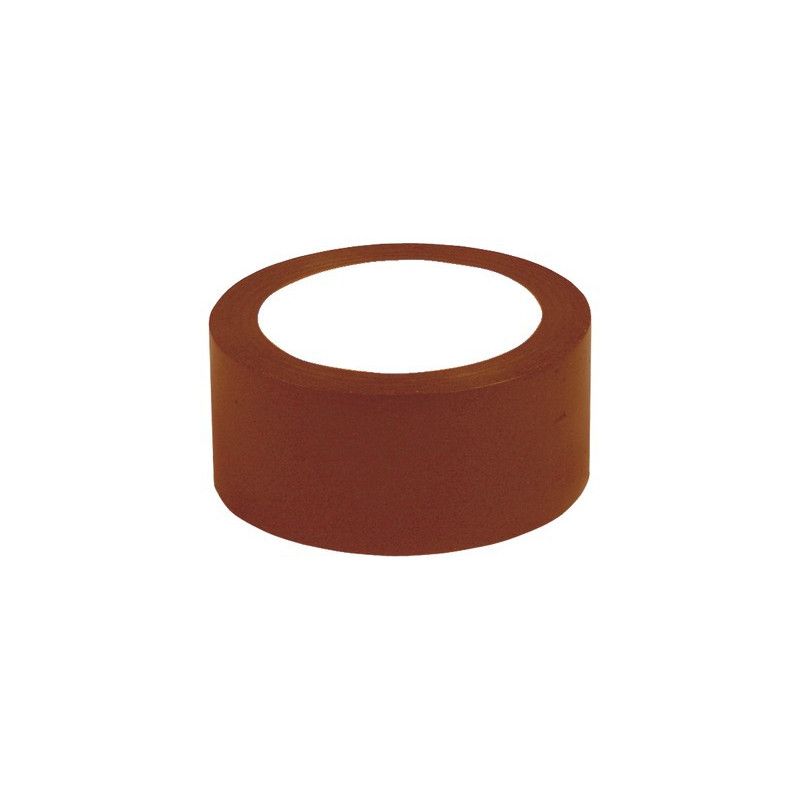 Ruban adhésif PVC isolant marron 50mmx33- DIFF - 907112