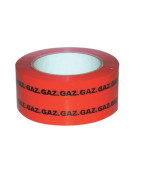 Klebeband Klebeband PVC rot Gas (50mm x 100m)- DIFF - 907113