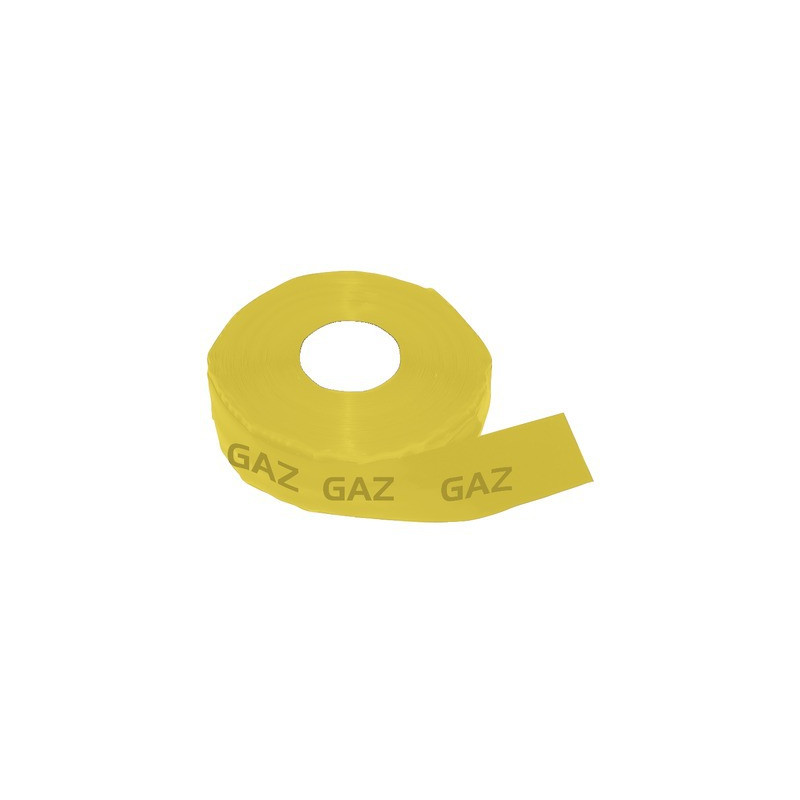Klebeband Klebeband PVC gelb Gas (50mm x 60m)- DIFF - 907117