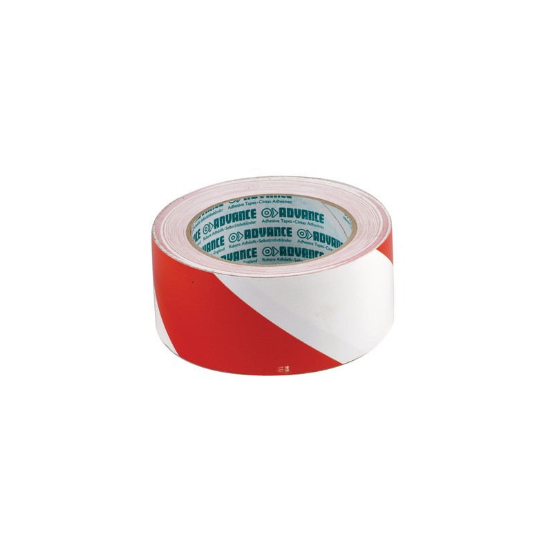 Klebeband Markierung rot/weiß (50mm x 33m)- DIFF - 907124