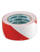 Klebeband Markierung rot/weiß (50mm x 33m)- DIFF - 907124