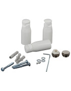 Kit de 3 fixations ATOLL SPA EC Blanc- ACOVA - 926271 Kit de 3 fixations ATOLL SPA EC Blanc- ACOVA - 926271