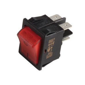 Interrupteur bipolaire lumineux rouge- DE DIETRICH - 95325090