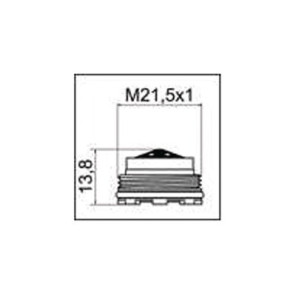 Aérateur JR/M21.5X1 CACHÉ HONEYCOMB PCA®- NEOPERL - 70611998