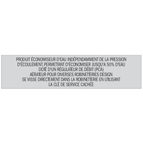 Aérateur TT/M16.5X1 CACHÉ HONEYCOMB PCA®- NEOPERL - 70612198