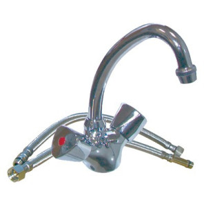 Baustellen-Armatur Waschtischbatterie mit Kette- DIFF - 99002