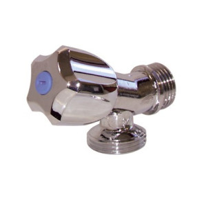 Armatur Einfaches Ventil Waschmaschine gebogen M1/2"- DIFF - 99102