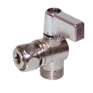 Armatur Gebogenes Ventil MF3/8"- DIFF - 99109  - (X10)