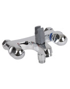 Armatur Renovierung Wannen-/Brausebatterie Wandmontage ALPHA.- IDEAL STANDARD - B1863AA