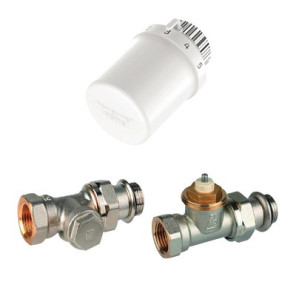 Set für Heizungsausrüstung 1/2" gerade- HONEYWELL HOME - VTL3030DS15