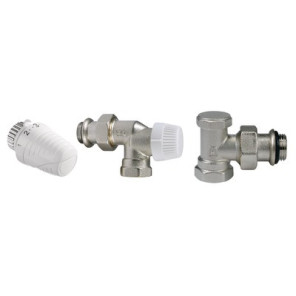 Set für Heizungsausrüstung 1/2" umgekehrt gewinkelt- HONEYWELL HOME - VTL3030AS15