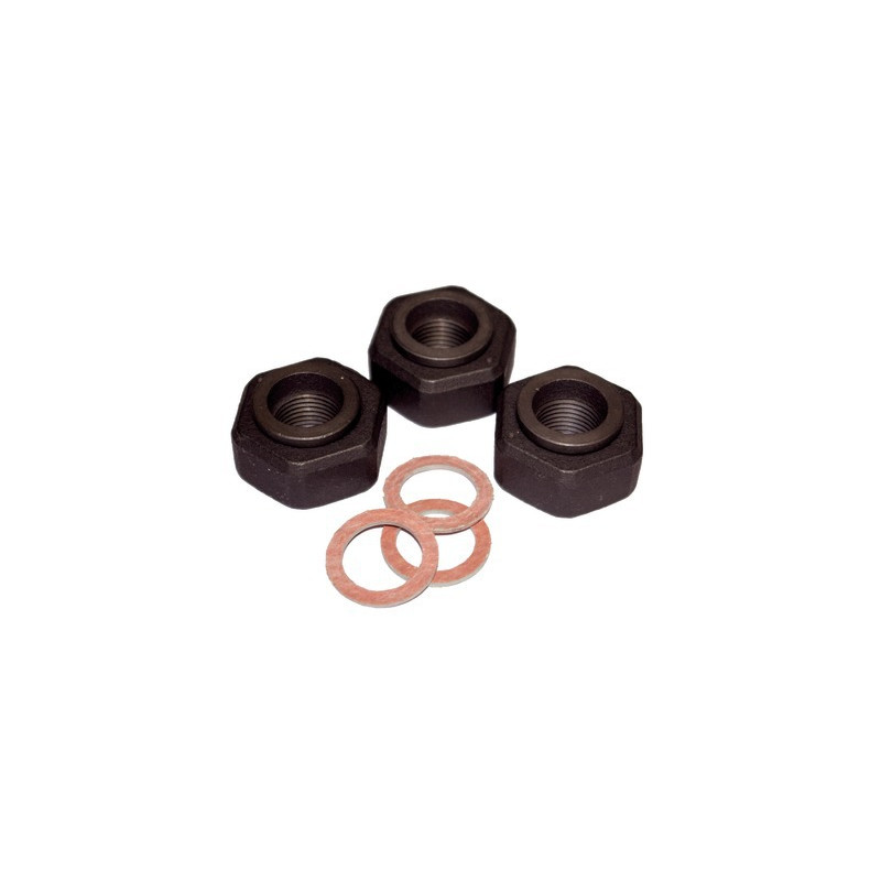 Anschlusssatz 3 Stück Dn15 aus Guss Anschluss 1/2" für Rohr ALG15P3- SIEMENS - ALG153