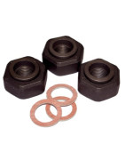 Anschlusssatz 3 Stück Dn15 aus Guss Anschluss 1/2" für Rohr ALG15P3- SIEMENS - ALG153 Anschlusssatz 3 Stück Dn15 aus Guss Anschluss 1/2" für Rohr ALG15P3- SIEMENS - ALG153