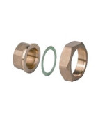 Messingverschraubung, 100 °C, DN40, G 2¼? / Rp 1½?, 3er-Set- SIEMENS - ALG403B Messingverschraubung, 100 °C, DN40, G 2¼? / Rp 1½?, 3er-Set- SIEMENS - ALG403B