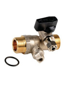 Absperrventil 3/4" männlich männlich Füllung 2000- FRISQUET - F3AA40538