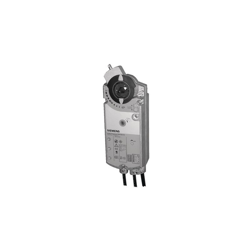 Luftklappen-Drehantrieb, AC/DC 24 V, 2-Punkt, 18 Nm, Federrücklauf- SIEMENS - GCA126.1E