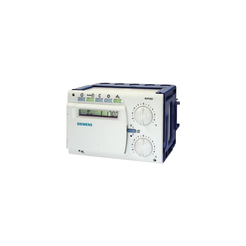 Régulateur chauffage programmable 2 circuits chauffage et ECS- SIEMENS - RVP360