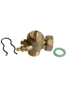 Robinet départ chauffage 3/4"x m10- DE DIETRICH - S100521 Robinet départ chauffage 3/4"x m10- DE DIETRICH - S100521