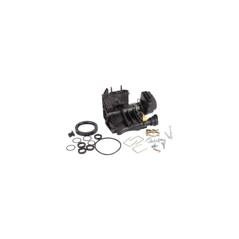 Groupe hydraulique droit & vanne 3 voies & sonde pression- DE DIETRICH - S100822