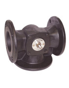 Dreiwegehahn, Flansch- SIEMENS - VBF21.65