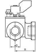3-Wege-Sektorventil PN10 mit Gewindeanschlüssen- SIEMENS - VBI31.25 3-Wege-Sektorventil PN10 mit Gewindeanschlüssen- SIEMENS - VBI31.25