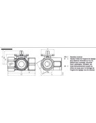 Vanne BS 3V F1"1/4 Kvs 16- SIEMENS - VBI61.32-16 Vanne BS 3V F1"1/4 Kvs 16- SIEMENS - VBI61.32-16