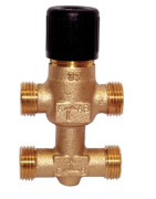 Dreiwegeventil mit Bypass, Rotguss (Ventilkörper)- SIEMENS - VMP47.10-1.6 Dreiwegeventil mit Bypass, Rotguss (Ventilkörper)- SIEMENS - VMP47.10-1.6