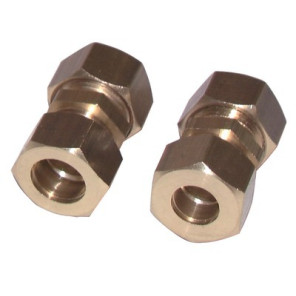 Schneidringverschraubung Gerade F3/8 x Rohr 8mm- DIFF - 601607  - (X2)