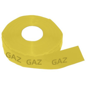 Klebeband Klebeband PVC gelb Gas (50mm x 60m)- DIFF - 907117
