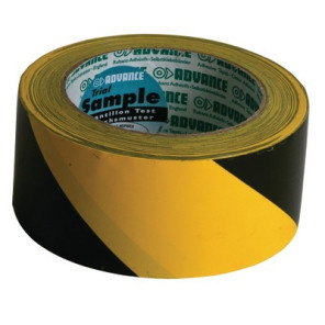 Klebeband Markierung gelb/schwarz (50mm x 33m)- DIFF - 907123