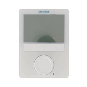 Raumthermostat für Wandmontage, AC 230 V, Display mit Hintergrundbeleuchtung- SIEMENS - RDG100