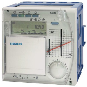 Heizungsregler RVL481 Sigmagyr mit Kesseltemperaturregelung und Brauchwasserbereitung- SIEMENS - RVL481