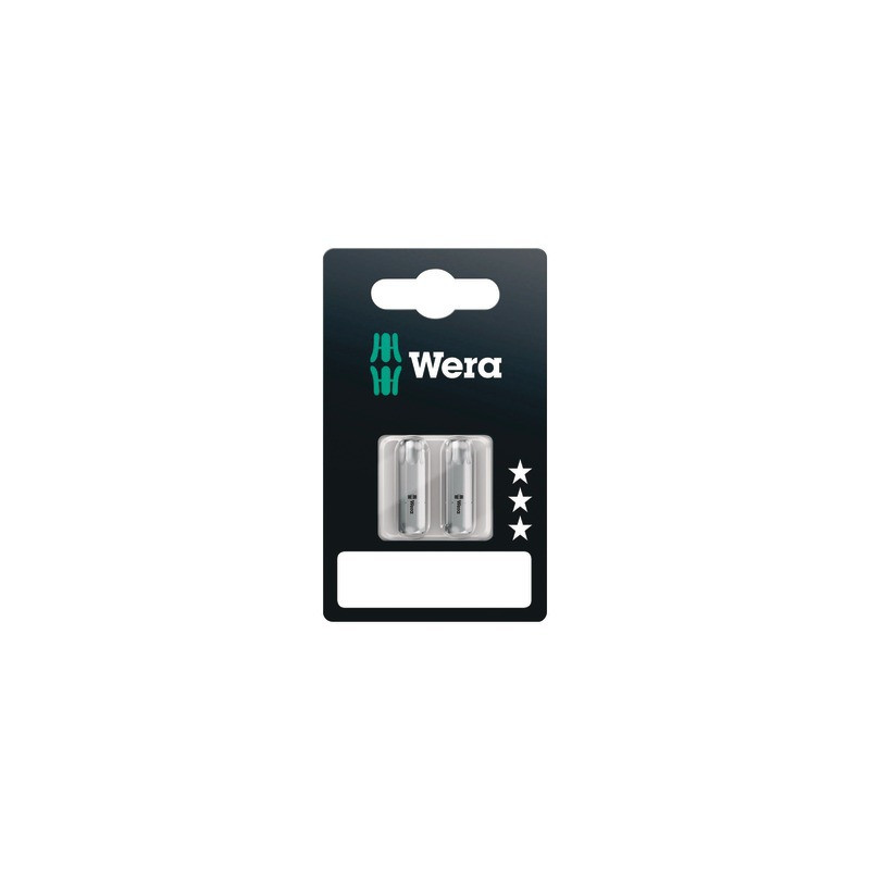 Embouts TORX® SB, TX 40 x 25 mm, 2 pièces- WERA - 05073317001