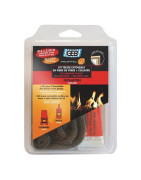 Kit tresse extensible fibre verre Ø8mmx2,5m et COLLAFEU- GEB - 821592