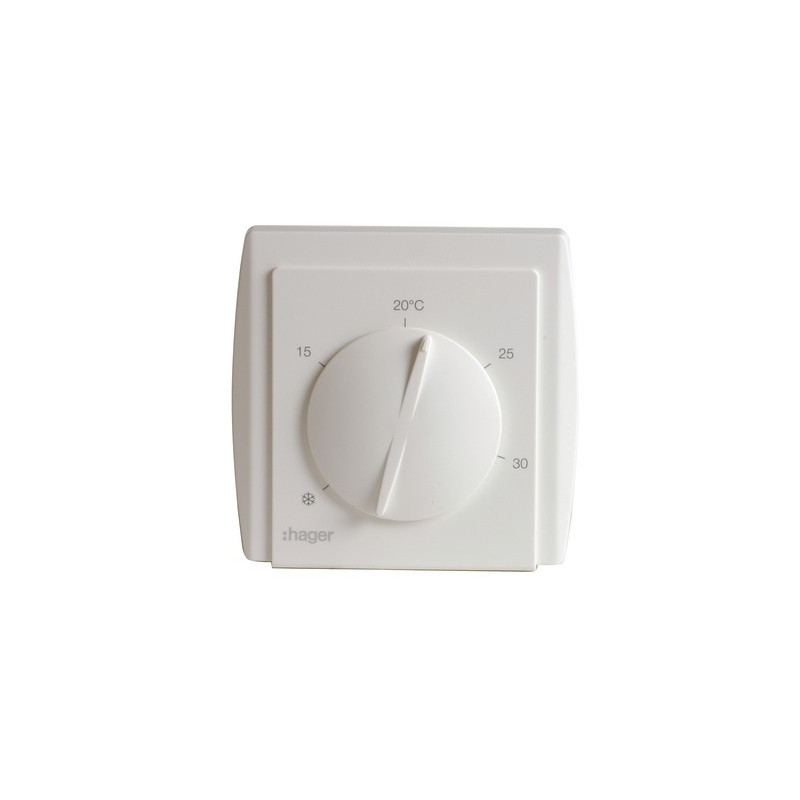 Einfacher Raumthermostat HAGER 54185 mit Membran- HAGER - 54185