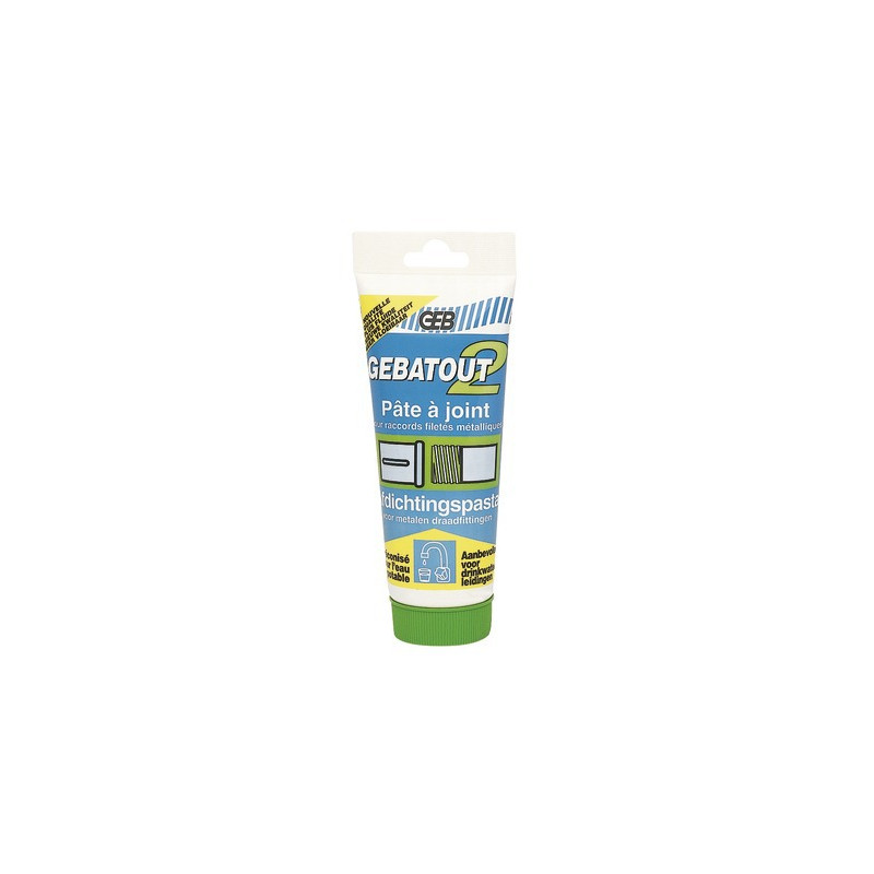 Dichtungspaste Gewinde GEBATOUT 2 (Tube 250 Gramm)- GEB - 103960