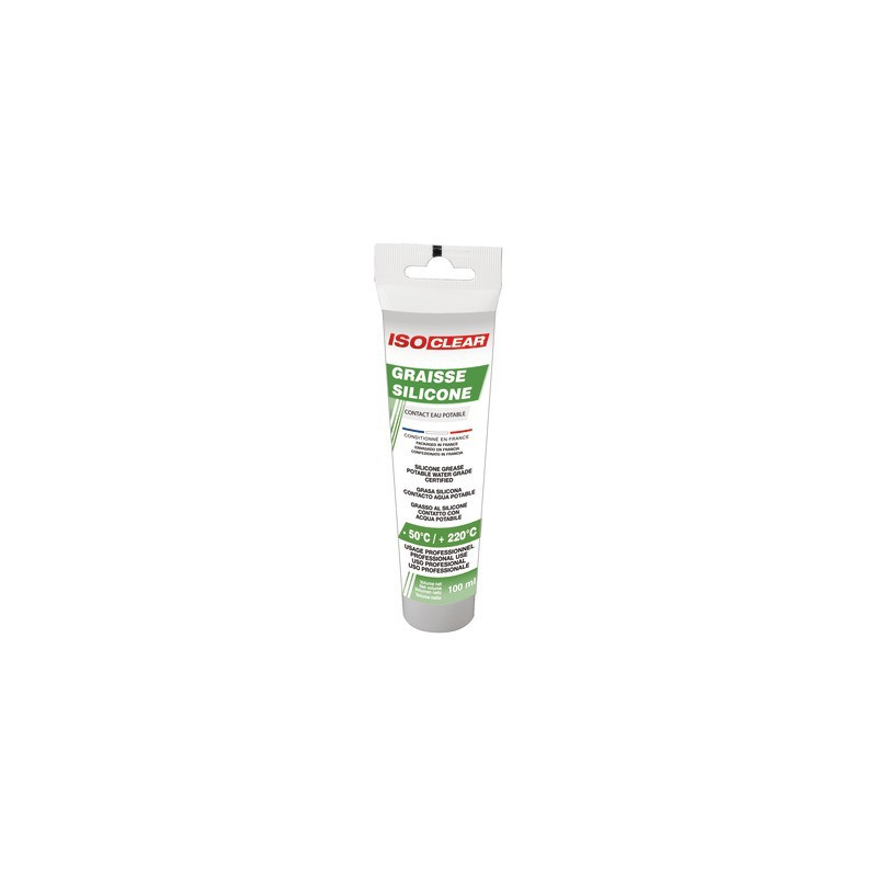 Silikonfett (lebensmittelecht), 100 ml Tube- ISOCLEAR - 901394