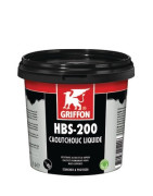 Enduit d'étanchéité HBS-200 CAOUTCHOUC LIQUIDE 1l- GRIFFON - 6308866