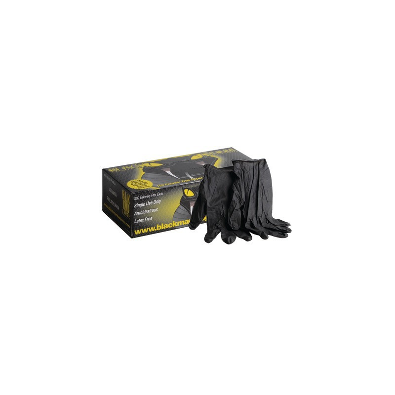 Schutzhandschuhe, XL (9/10)- BLACK MAMBA - BLACKMAMBXLT9/10  - (X100)