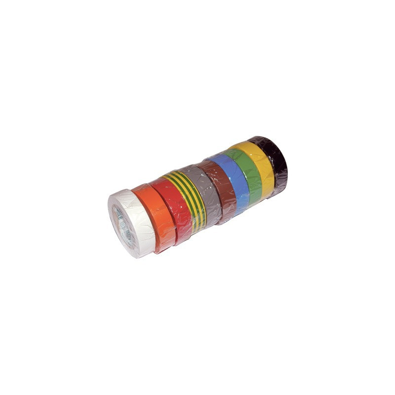 Klebeband Elektrisches Klebeband PVC (15mm x 10m)- DIFF - 907125  - (X10)
