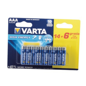 Batterien VARTA LR03- DIFF - 920029  - (X20)